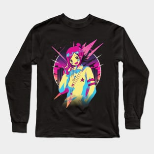 Vintage Romance Aesthetic Rock Out with Classic Complex Tees Long Sleeve T-Shirt